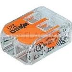  Клема-Универсална бърза връзка, 0.2-4 mm2, Двойна, WAGO 221-412 (1101)