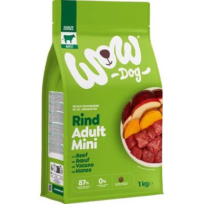 Wow Dog Mini Hovězí Adult 1 kg