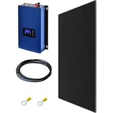 Xtend Solarmi 600B balkónová elektrárna 1kW GridFree GTIL měnič s limiterem + 600Wp černý solární panel + příslušenství