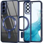 Techsuit Калъф за Samsung Galaxy S22 5G - Luxury Crystal MagSafe - Deep Blue (KF2324704)