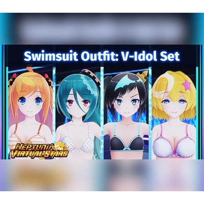 Neptunia Virtual Stars - Swimsuit Outfit: V-Idol Set