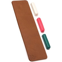 BeaverCraft obtahovací kůže Leather Strop for Honing (Green, White, Red)