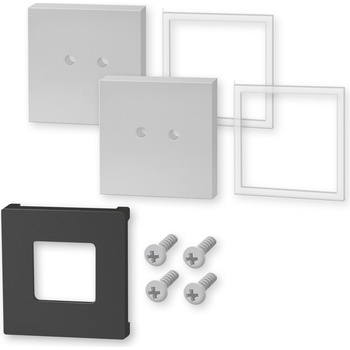 ZACK Адаптери за монтиране Carvo стоманени (40492)