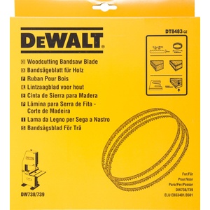 DEWALT Лентов трион за дърво DeWALT - острие за дърворезба, ширина 10 мм DT8483 (DT8483)