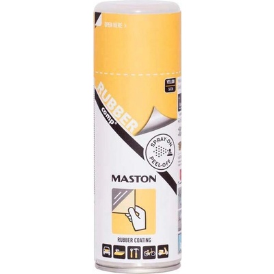 MasRUBBERcomp 400 ml žltá