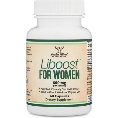 Double Wood Supplements Liboost For Women, 600 mg, 60 капсули, Double Wood (27276 DW)