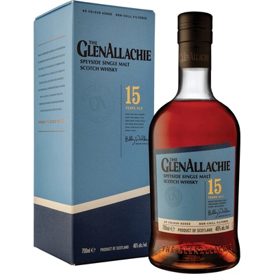 The GlenAllachie 15y 46% 0,7 l (kartón)