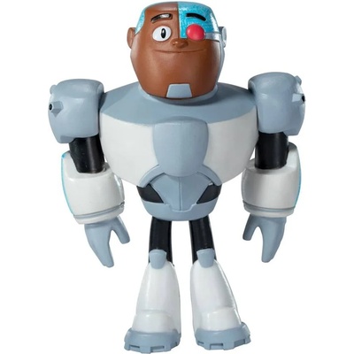 The Noble Collection Екшън фигура The Noble Collection DC Comics: Teen Titans GO - Cyborg (Bendyfigs), 11 cm (NN1198)