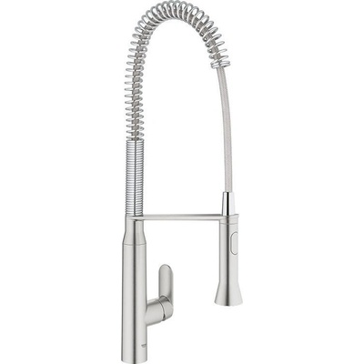 GROHE K7 Смесител за кухненски умивалник, професионален с изтеглящ се душ (32950dc0)