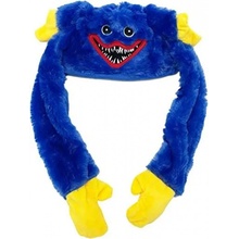 Svítící čepice Huggy Wuggy modrá s pohyblivýma ušima