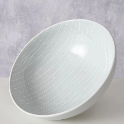 Boltze Miska pro servírování Bergen keramická šedá 17 X 6 cm 600 ml