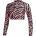 Speedo Блуза с uv защита womens printed crop top