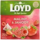 Loyd Tea Maliny a jahody ovocný čaj 20 sáčků