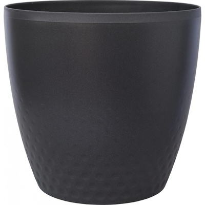 Plastia Květináč Perla antracit 14 cm