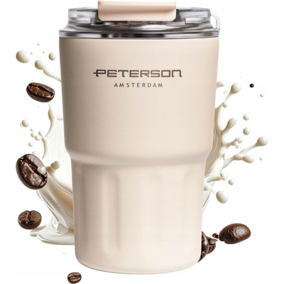 Peterson termohrnek 360 ml béžový
