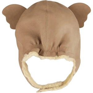 Donsje шапка тип ушанка за деца от кожа Kapi Classic Hat Koala (6020006)