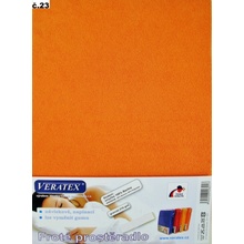 Veratex Froté prostěradlo oranžové 90x200x40