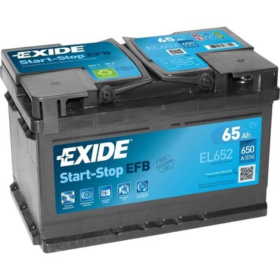 Exide ECM EL652 65Ah 650A right+ (EL652)