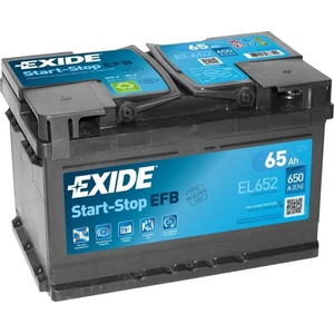 Exide ECM EL652 65Ah 650A right+ (EL652)