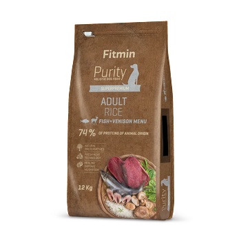 Fitmin Purity Adult Rice Fish & Venison 2 kg