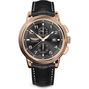 Aviator Мъжки часовник Aviator Douglas Chronograph V. 2.45. 2.406. 4 (V.2.45.2.406.4) Часовници