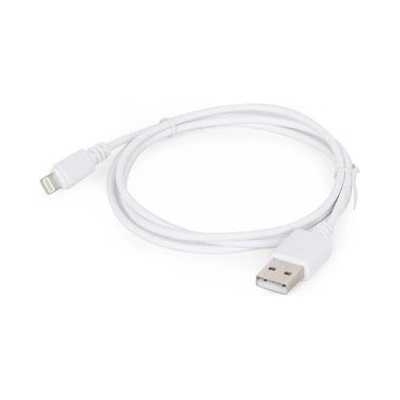 Gembird CC-USB2-AMLM-2M-W USB na prenos dát a nabíjanie Apple Lightning 8-pin, 2m, bílý