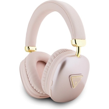 Guess PU Leather 4G Triangle Logo Bluetooth Stereo Headphone