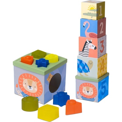 Сортер за подреждане Taf Toys - Савана (TT12725)