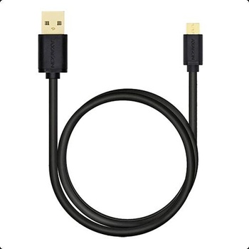 Axagon BUMM-AM02QB Micro USB, 2A, 0,2m, černý