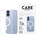 Panzer Гръб Care by PanzerGlass за iPhone 17, Fashionable Case Samba Transparent w. White MagSafe