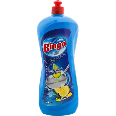 Bingo почистващ препарат за съдове, 1000мл