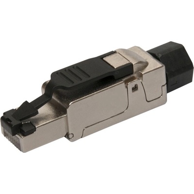Solarix Konektor MPTL univerzální RJ45 CAT6A STP samořezný SXRJ45-6A-STP-BK-SA 11910002