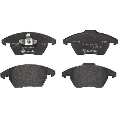 Brembo P 61 076 sada brzdových destiček, kotoučová brzda - (4 kusy)