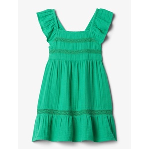 GAP Бебешка муселинова рокля GAP GAP | Zelen | Момичешки | 50-62