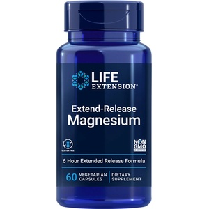 Life Extension Extend-Release Magnesium/ Магнезий 250 mg х 60 капсули с удължено освобождаване (02107 LE)