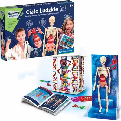 Sada Clementoni Vedecká zábava ľudské telo