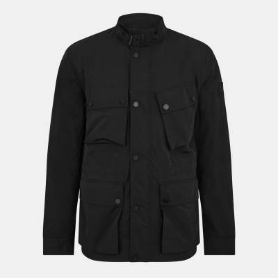 BELSTAFF Яке BELSTAFF Men's Service Fieldmaster Long Sleeve Field Jacket - Black Nylon