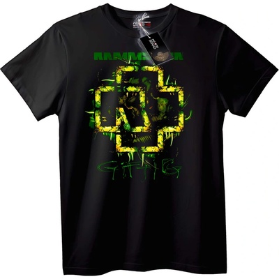 NOONEBRAND Тениска Rammstein Giftig - S, White