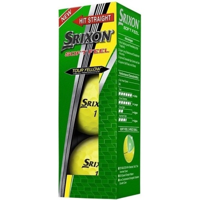 Srixon AD333 2-plášťový žlutý 3ks