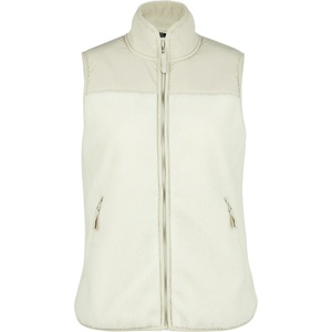 Stoic Дамски поларен елек Stoic Women's MerinoHighPile357 VallsboSt. Vest Fleece vest - Birch White / Fog Grey - размер XL (132-1240-0415)