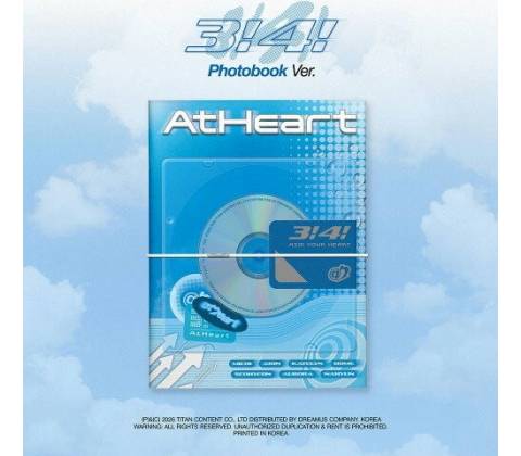 AtHeart: 3!4! (Photobook Version) CD