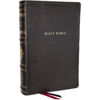 Image 1 of RSV Personal Size Bible with Cross References, Black Leathersoft, Thumb Indexed, (Sovereign Collection) | Nelson, Thomas