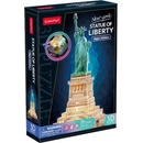 CUBICFUN 3D puzzle svítící Socha Svobody 79 ks