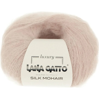 Lana Gatto Silk Mohair 6039 bledo ružová