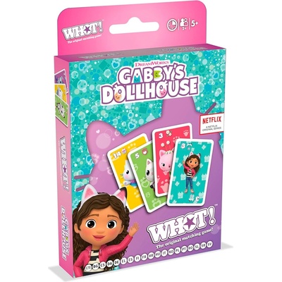 Winning Moves Карти за игра Whot! - Gabby's Dollhouse (WM04565-ML2-12)