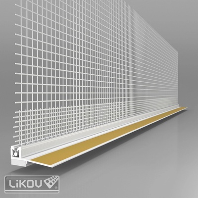 LIKOV LS-EKO 2400/VERTEX/lišta okenní začišťovací - malé balení 24m/bal. (10ks)