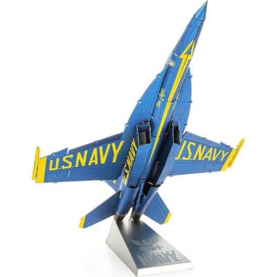 Metal Earth 3D puzzle F/A-18 Super Hornet - Blue Angels (ICONX) 45 ks
