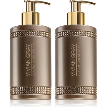 VIVIAN GRAY Crystals Brown подаръчен комплект за подхранване и хидратация