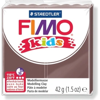 FIMO Полимерна глина Staedtler Fimo Kids, 42g, кафяв 7 (23848-А-КАФЯВ)