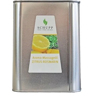 Schupp Ароматно масажно масло, Цитрусов розмарин (активно), 2500 мл